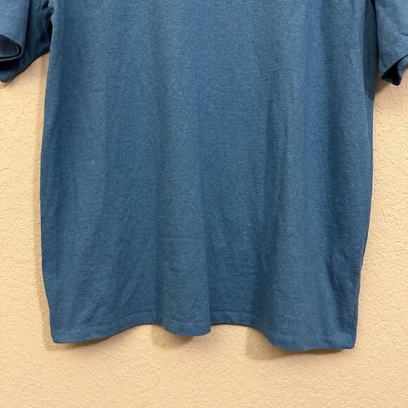 PATAGONIA M's Fitz Roy Horizons Short-Sleeve Responsibili-Tee in Blue - Picture 5 of 9